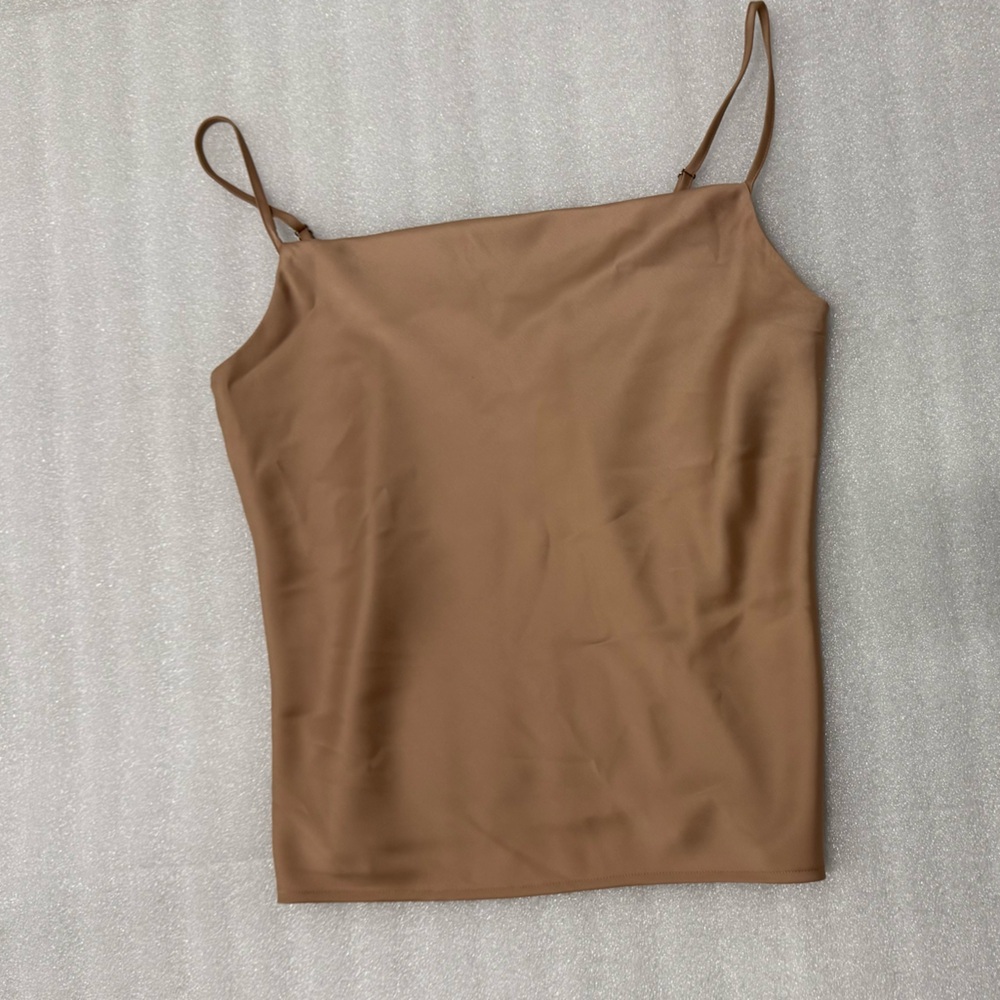 Banana Republic Tan Satin Camisole Top - Picture 2 of 12